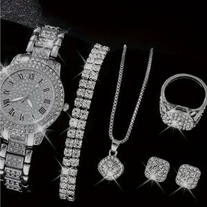 Rhinestone set a lot of bling bling